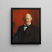 Portrait eines Mannes - Bernhard Störmann — gerahmtes Bild an der Wand
