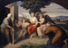 Die Engel mit Abraham - Bernhard von Neher der Jüngere — Ansicht des Kunstwerks