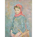 Reproduktion des Gemäldes Mädchen mit einem Korb - Berthe Morisot