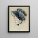 Jeannie im Samthut - Berthe Morisot — gerahmtes Bild an der Wand