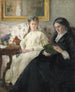 Die Mutter und die Schwester des Künstlers - Berthe Morisot — Ansicht des Kunstwerks