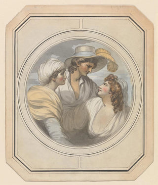 Biagio Rebecca - Group of Three Young Women.webp