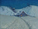Cabane d'hiver au virage - Birge Harrison — Ansicht des Kunstwerks