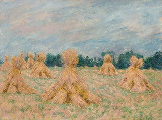 La Moisson aux Moyettes - Blanche Hoschedé-Monet — Ansicht des Kunstwerks