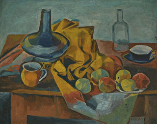 Stillleben mit Früchten - Bohumil Kubišta — Ansicht des Kunstwerks