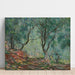 Reproduktion des Gemäldes Holz-Olivenbaum im Garten Moreno - Claude Monet