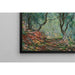 Reproduktion des Gemäldes Holz-Olivenbaum im Garten Moreno - Claude Monet