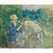 Reproduktion des Gemäldes Holz des Boulogne-Gemäldes - Berthe Morisot