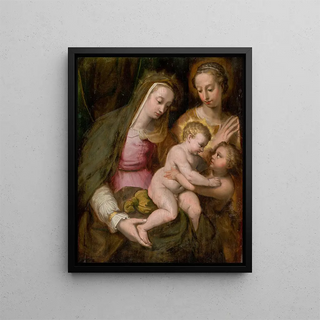 Bolognese School - The Holy Family.webp