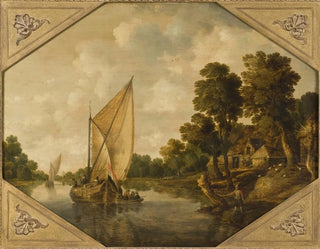 Flusslandschaft - Bonaventura Peeters der Ältere — Ansicht des Kunstwerks