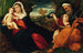 Sainte Famille dans un paysage - Bonifacio Veronese — Ansicht des Kunstwerks