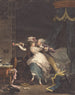 Die Rose Mal Défendue - Mitglied der Familie Bonnemain nach Philibert-Louis Debucourt — Ansicht des Kunstwerks