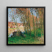 Ufer des Wassers - Pierre-Eugène Montzin — gerahmtes Bild an der Wand