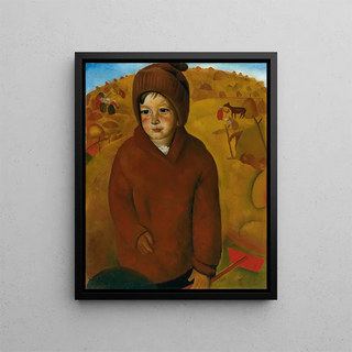 Boris Grigoriev - Boy At Harvest Time.webp