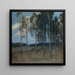 Bosquet de Bouleaux après le coucher de soleil - Ester Almqvist — gerahmtes Bild an der Wand