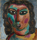 Braune Locken - Alexej von Jawlensky — Ansicht des Kunstwerks