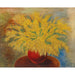 Reproduktion des Gemäldes Blumenstrauß aus Mimosen im roten Topf - Moïse Kisling