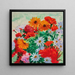 Blumenstrauß aus Margeriten, Ringelblumen und Geranien - Albert Marquet — Wandpräsentation des Kunstwerks