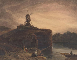 Le Moulin - Ecole britannique du 19ème siècle — Ansicht des Kunstwerks