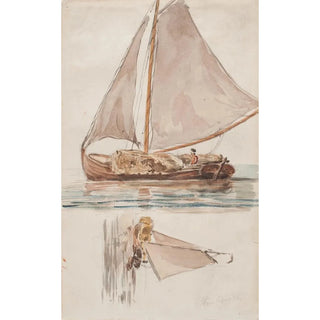 Bror Jacob Adelborg - Vedlastad skuta Rospigg.webp