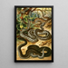 Vipera berus - Bruno Drigen — gerahmtes Bild an der Wand