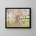 Avenue des bouleaux à Bad Aibling - Brynolf Wennerberg — gerahmtes Bild an der Wand