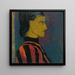 Buste d'homme en costume - Édouard Vuillard — gerahmtes Bild an der Wand