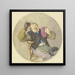 Weintrinker - Cornelis Dusart — gerahmtes Bild an der Wand
