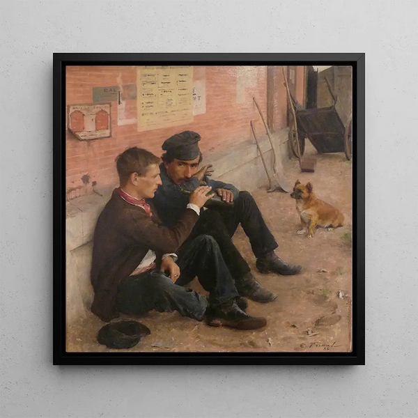 Buveurs - Émile Friant