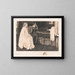 Das Tagesbett - Byam Shaw — gerahmtes Bild an der Wand