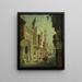 La Rue du Caire auf der Weltausstellung 1889 - C Bussilliet — gerahmtes Bild an der Wand