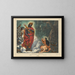 Savitri - Calcutta Art Studio — gerahmtes Bild an der Wand