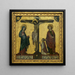 Calvaire von Hendrik van Rijn - Anonym — gerahmtes Bild an der Wand