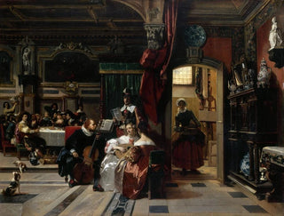 Van Dyck in London - Camille Joseph Étienne Roqueplan — Ansicht des Kunstwerks