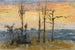 Sonnenuntergang - Camille Pissarro — Ansicht des Kunstwerks