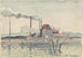 Fabrik am Oise bei Pontoise - Camille Pissarro — Ansicht des Kunstwerks