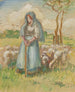 Der Hirte - Camille Pissarro — Ansicht des Kunstwerks