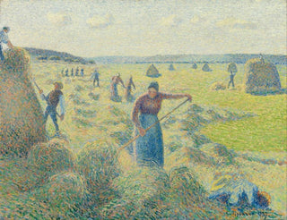 Die Heuernte - Camille Pissarro — Ansicht des Kunstwerks