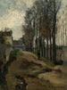 Le Chemin paysage hivernal - Camille Pissarro — Ansicht des Kunstwerks