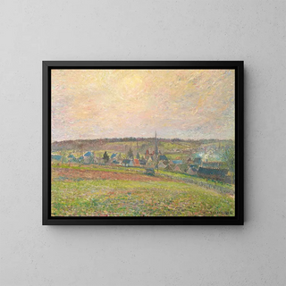Camille Pissarro - Le Village dragny The Village of ragny.webp