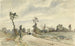Louveciennes Route de Saint-Germain - Camille Pissarro — Ansicht des Kunstwerks