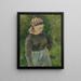 Ländliches Gemälde - Camille Pissarro — gerahmtes Bild an der Wand