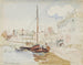 Hafen von Brüssel - Camille Pissarro — Ansicht des Kunstwerks
