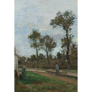 Camille Pissarro - Route Louveciennes.webp