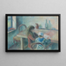 Die Kinder - Camille Pissarro — gerahmtes Bild an der Wand