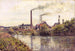L'Usine à Pontoise - Camille Pissarro — Ansicht des Kunstwerks