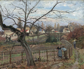 Camille Pissarro - The Fence.webp