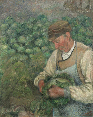 Camille Pissarro - The Gardener Old Peasant with Cabbage.webp