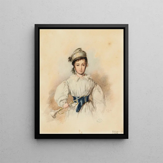 Candide Blaize - Portrait prsum de Maurice Sand enfant.webp