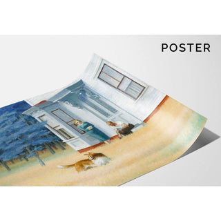 Cape Cod Evening - Edward Hopper | Reproduction Tableau Décoration murale affiche copie